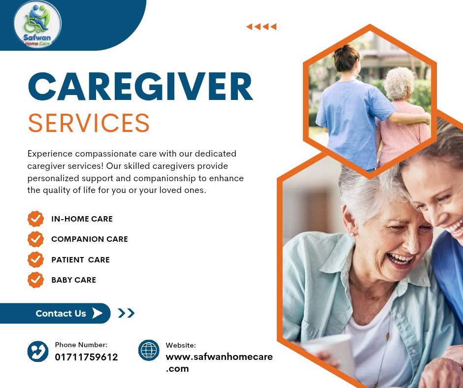 Professional caregiver service in Dhaka by Safwan Home Care